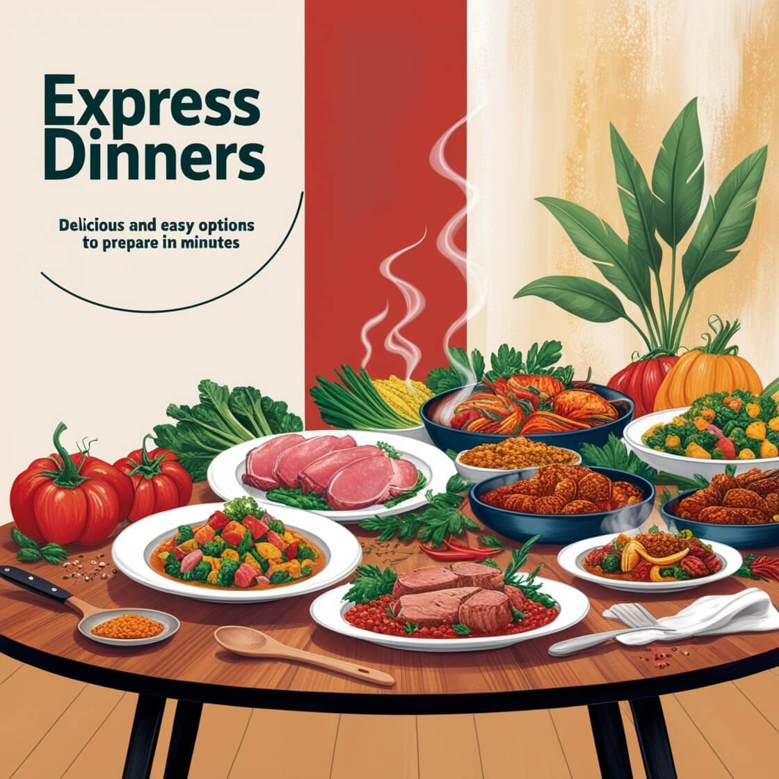 Express Dinners: Delicious and Easy Options to Prepare in Minutes