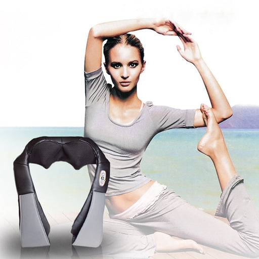 Masajeador intensivo del cuello, hombros, brazos y cuerpo Negro / gris | BronRelax©