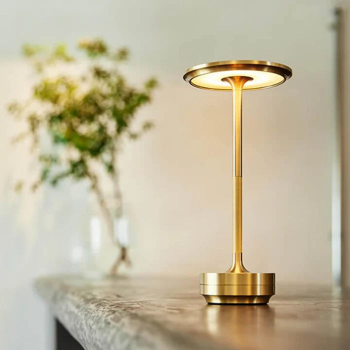 Lámpara de Mesa Inalámbrica - Estilo Nórdico Retrofuturista