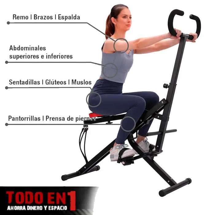 Ab Booster, Máquina de fitness para todo el cuerpo Con Monitor Digital, Color Negro,Ab booster plus, ab booster, total crunch, abdominales, ejercicios para abdomen, hipopresivos, ejercicios para el abdomen, abdominales de pie, ejercicios hipopresivos, ejercicios abdominales, abdominales hipopresivos