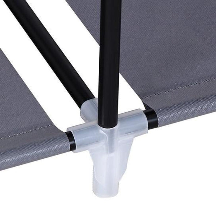 Armario de tela para ropa, organizador ropero plegable - Grande Gris