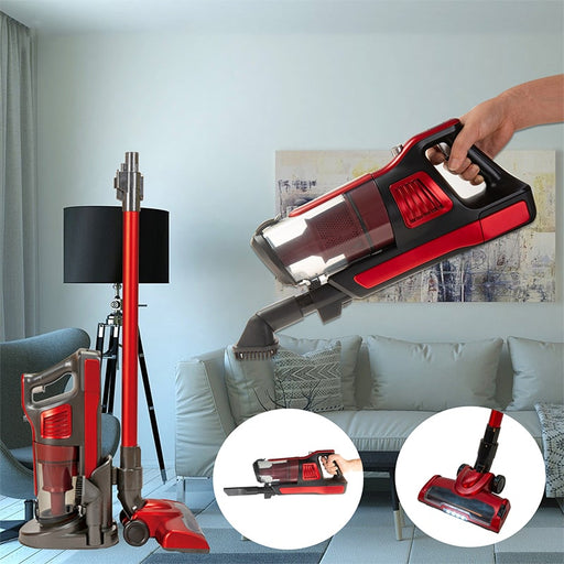 foto de características del Aspiradora Sin Cable 3 en 1 Vertical y con Batería Recargable 120W | BronHome©