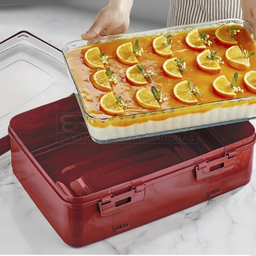 Caja de transporte para pasteles _ BronKitchen©,Recipiente para fiestas con 2 niveles e inserto de elevación - Caja de transporte para pasteles para alimentos - Recipiente para pasteles con asa ,bronmart.ES,porta tartas, porta tartas, porta tartas, porta tartas cristal, porta tartas carton, porta tarjetas de tela, porta tartas el corte ingles, porta tartas rectangular, caja porta tartas, como hacer un porta tartas de tela, portail ac tartas,