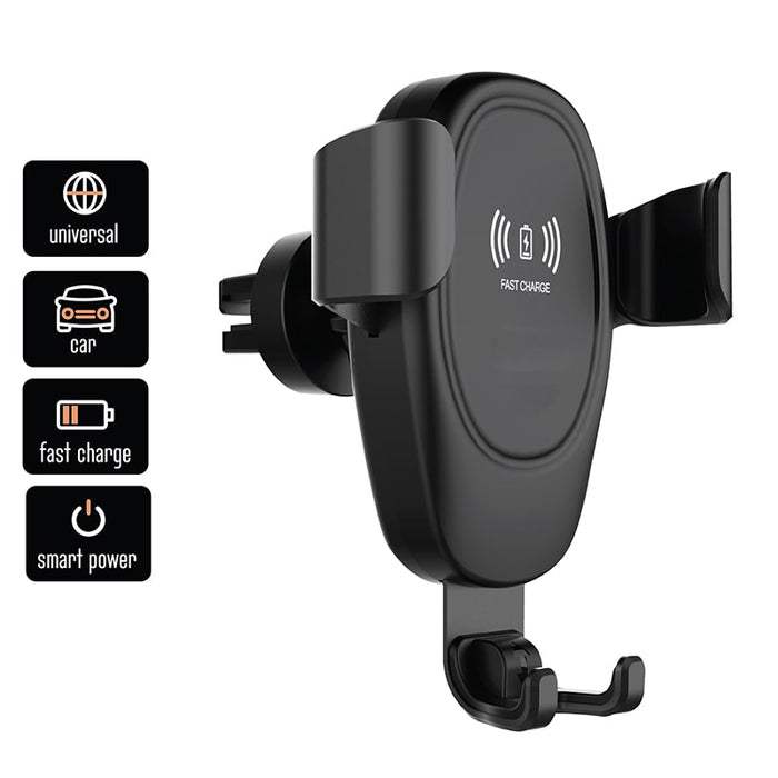 Cargador-Inalámbrico-Coche,Wireless-Car-Charger-Soporte-con-Bloqueo-Automático-Rápida-Salida-de-Aire-para-iPhone,Cargador-Inalámbrico-Coche,2-en-1-Abrazadera-Automática-Soporte-para-teléfono,15W-Carga-Rápida-Wireless-Car-Charger-para-BronGadgets©