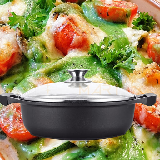 Cazuela de fundición a presión con asas de silicona | BronKitchen©,cazuelitas hierro fundido, cacerola hierro fundido 24cm,cacerola hierro fundido 28cm,cacerola hierro fundido 32cm, olla de hierro fundido para lena, cazuela hierro fundido barata, asador hierro fundido lidl, thomas cacerola hierro fundido, cazuela de hierro de ikea, perol de hierro fundido,bronmart.com,ES