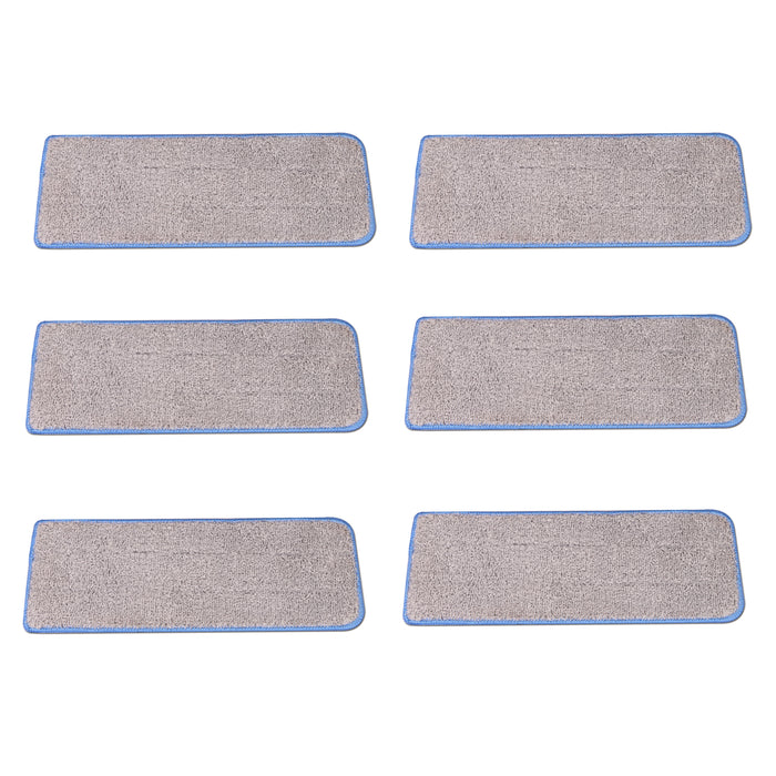 Cenocco CC-MOPM6 : Ensemble de 6 tampons de remplacement pour vadrouille en microfibre lavables