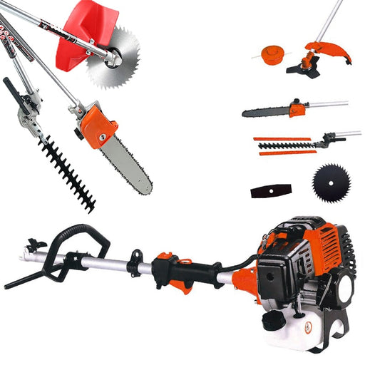 Desbrozadora multifunción gasolina 8 en 1 gasolina de 2 tiempos 52 cm3/ 52CC | BronTools©