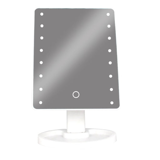 Espejo de cara completa con luces LED táctil inteligente | BronBeauty©,tocador maquillaje con luz , tocador con espejo y luces , espejo tocador con luz , espejo maquillaje , espejo de aumento , espejo con luz maquillaje