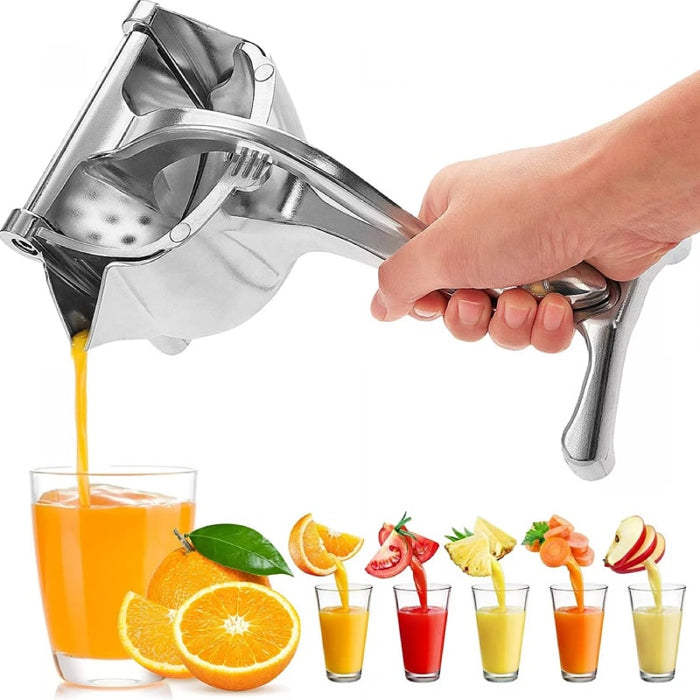 Exprimidor manual de limones y frutas de aluminio | BronKitchen©