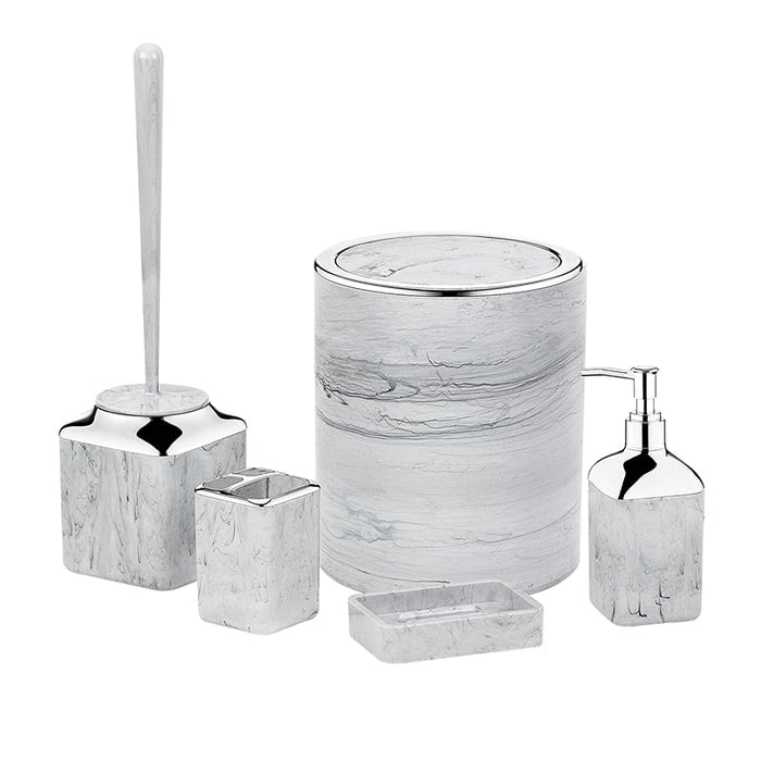 Juego-de-baño-de-5-piezas-Acento-Mármol-de-piedra-BronHome©,Juego-de-6-accesorios para-el-cuarto-de-baño, dispensador-de-jabón,escobilla-para-el-inodoro, accesorios-de-baño,accesorios-de-baños-modernos,juego-de-accesorios-de-baño,accesorios-de-baño-y-bañarse,accesorios-de-baño-negro,accesorios-de-baño-para-niños,accesorios-de-baño-dorados,accesorios-de-baños-de-set-completo,accesorios-de-baño-blanco,bronmart,es,nl,be,it,de,