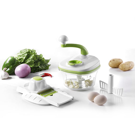 Juego-de-picadora-y-cortadora-10-en-1-BronKitchen©,Cortador-de-Verdura-Mandolina-de-Verduras-Multifuncional,Cocina-Slicer-10-Cuchillas,Separador-de-huevos-para-tomate, patata, berenjena, queso, rebanador, rallador, trituradora,cortador-de-verduras-con-cuchilla-giratoria, cortador-espiral patatas, fideos, utensilios-de-cocina,bronmart-españa