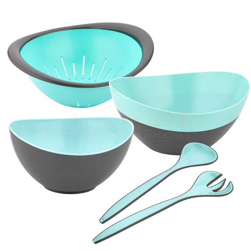 Juego de cuencos mezcladores boles _ BronKitchen© ,Coladores CocinaBol para Mezclar, Juego de Cuencos, Cuencos Mezcladores de Boles, Exprimidor de Cítricos, Cuencos Nido de Plástico sin BPA, para Frutas y