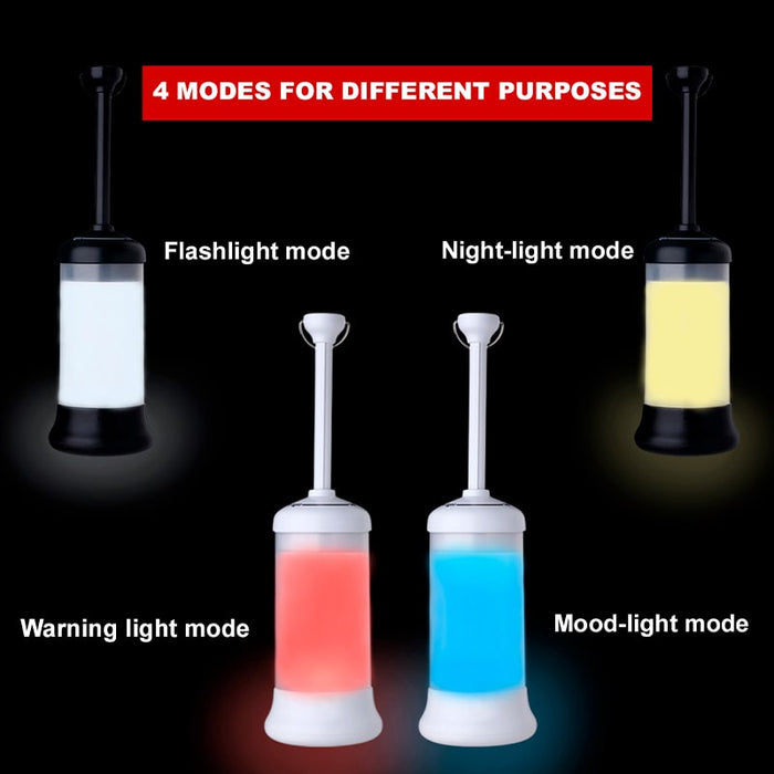 Lámpara LED multifuncional para viajes y uso al aire libre