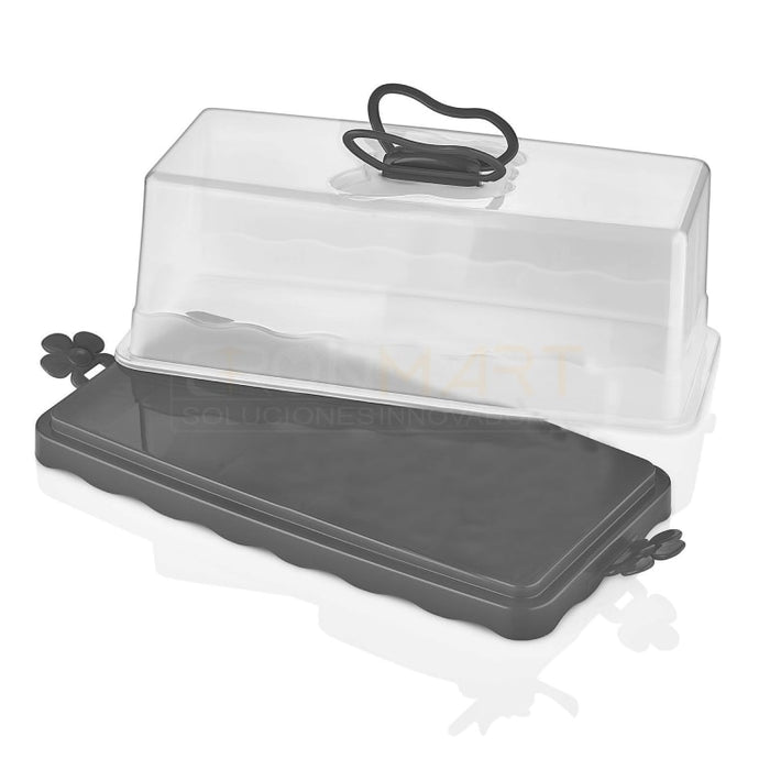Porta Tartas Rectangular con tapa BronKitchen©,Porta tartas con tapa BronKitchen©,Recipiente para fiestas con 2 niveles e inserto de elevación - Caja de transporte para pasteles para alimentos - Recipiente para pasteles con asa ,bronmart.ES,porta tartas, porta tartas, porta tartas, porta tartas cristal, porta tartas carton, porta tarjetas de tela, porta tartas el corte ingles, porta tartas rectangular, caja porta tartas, como hacer un porta tartas de tela, portail ac tartas,Porta Tartas Rectangular,