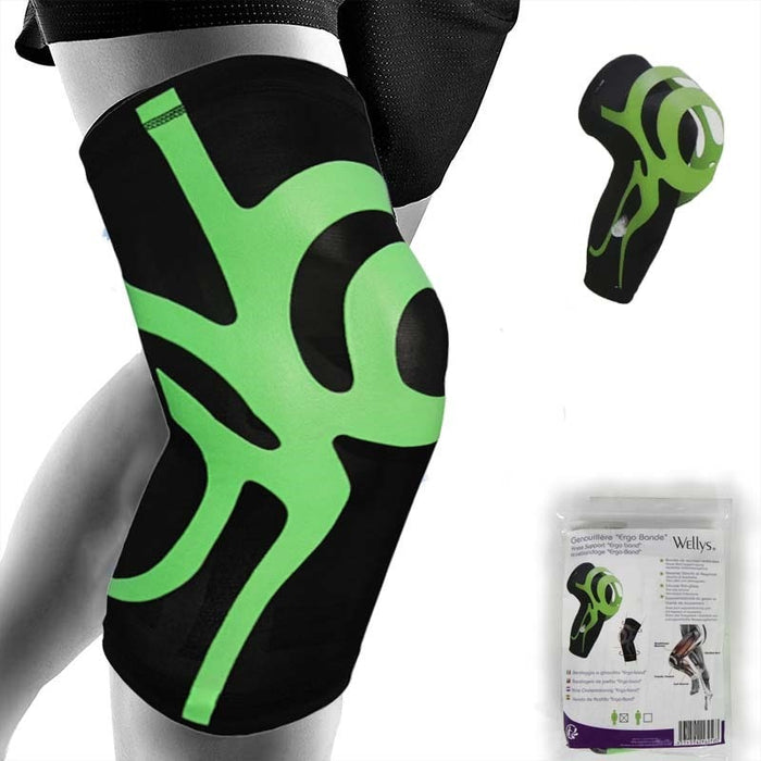 Rodillera,Ergo,Band,para,mujer,BronWellys®-Rodilleras,de,silicona,de,1,pieza-rodilleras,con,correa,para,artritis-rodilleras,para,apoyo,de,articulaciones-protección,de,compresión,de,menisco-deporte