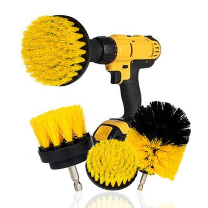 Set-de-cepillos-de-limpieza-para-taladro-BronTools©,Fregadora-giratoria-eléctrica,cepillo-de-limpieza-Turbo, limpiador-de-baño-recargable-inalámbrico-con-mango-de extensión, cepillo-adaptable,bañera,Fregadora-de-azulejos,limpiar-baldosas-facil,limpiar-el-baño,limpiar-el-horno-facil,como,limpiar,el,horno