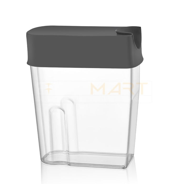 Botes Cocina, Juego de 6 Piezas de Recipiente de Botes Cocina Almacenaje de Plástico de Alimentos Sellados con Tapa, Se Utiliza para Almacenar Cereales, Pasta, Arroz, Harina, Etc