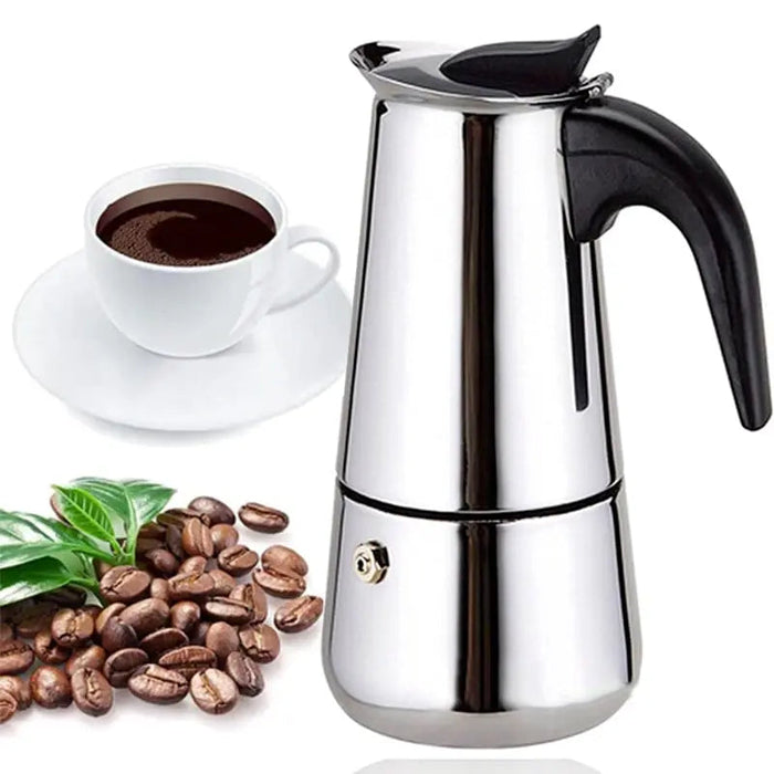 Cafetera Italiana 473ml, 9 Tazas, cafetera moka | BronHome©