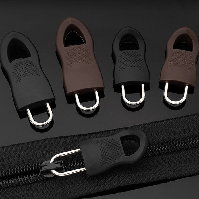 16 unids / lote tirador de cremallera de repuesto para ropa, fijador de cremallera para bolsa de viaje, maleta, mochila, tirador de cremallera para tienda
