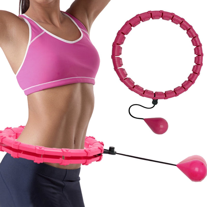 Aros, deportivos, ajustables, Abdominal ,Cintura ,delgada, Ejercicio, Aros ,de ,masaje ,desmontables ,Equipo ,de ,fitness, Gimnasio ,Entrenamiento ,en ,casa, Pérdida ,de ,peso ,