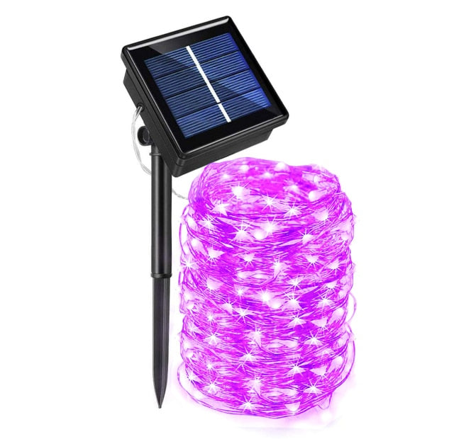 luz solar LED al aire libre, cadena de luces de lámpara para vacaciones, fiesta de Navidad, luces de hadas impermeables, guirnalda de jardín ,LED solar impermeable de 1 W, luz subterránea, suelo, jardín, camino, lámpara de pie, lámpara de patio enterrada subterránea al aire libre, luz de paisaje,