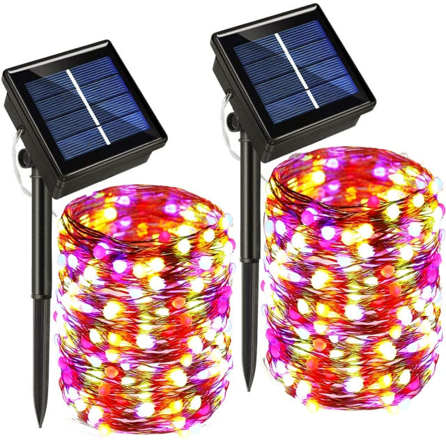 luz solar LED al aire libre, cadena de luces de lámpara para vacaciones, fiesta de Navidad, luces de hadas impermeables, guirnalda de jardín ,LED solar impermeable de 1 W, luz subterránea, suelo, jardín, camino, lámpara de pie, lámpara de patio enterrada subterránea al aire libre, luz de paisaje,