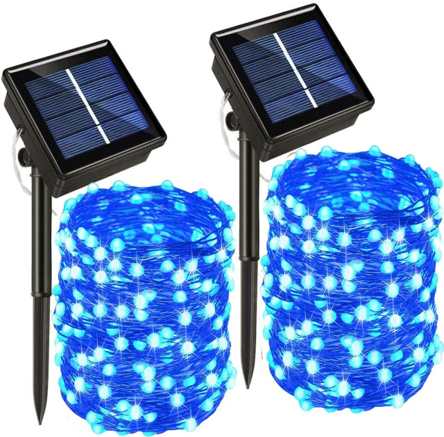 luz solar LED al aire libre, cadena de luces de lámpara para vacaciones, fiesta de Navidad, luces de hadas impermeables, guirnalda de jardín ,LED solar impermeable de 1 W, luz subterránea, suelo, jardín, camino, lámpara de pie, lámpara de patio enterrada subterránea al aire libre, luz de paisaje,