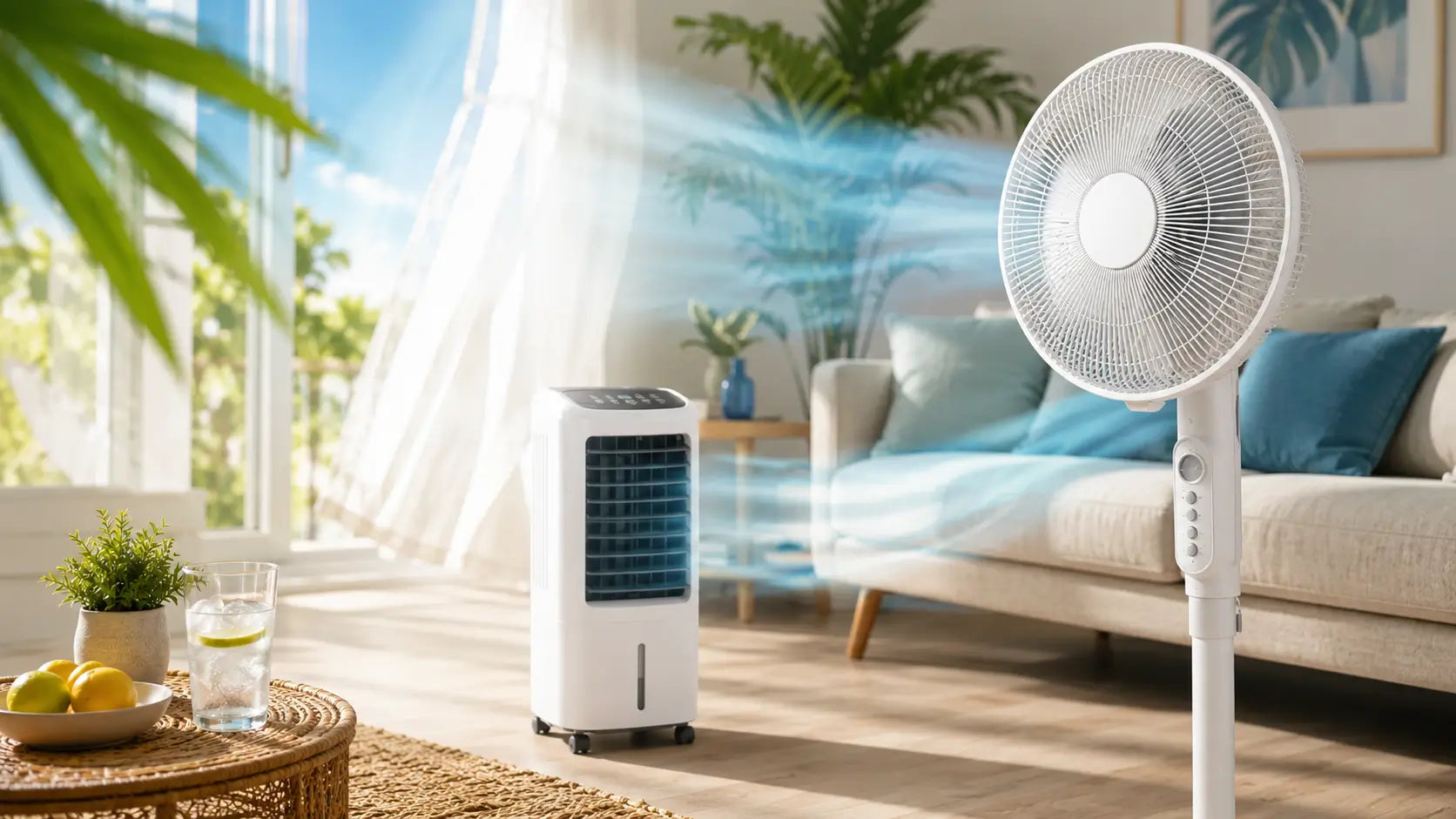 Cómo Combatir el Calor en Casa en Verano: Ventiladores y Enfriadores | Bronmart