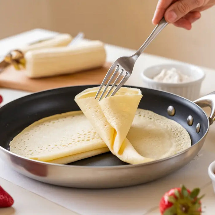 Receta de Crepas Caseras: El Placer de Prepararlas Tú Mismo