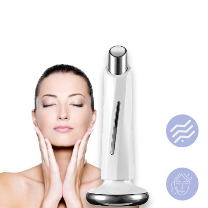 Massage micro-vibrations faciales avec LED | Bronbeauty ©