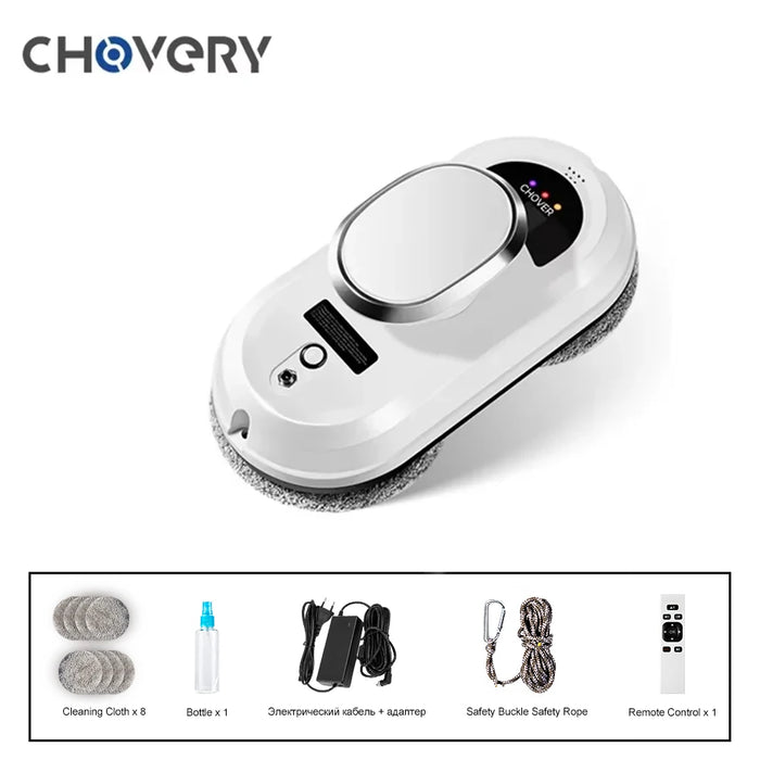 Robot lave-vitres Chovery Pro 5600 Pa — CL-1 et CL-2 avec double pulvérisation