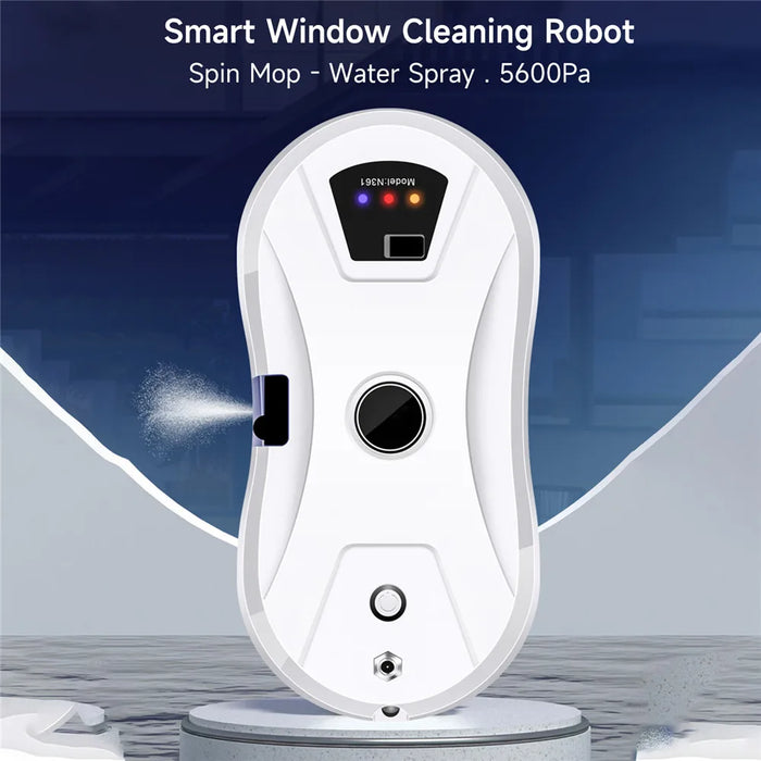 Robot lave-vitres HG-TugoPro 5600 Pa — Automatique avec télécommande