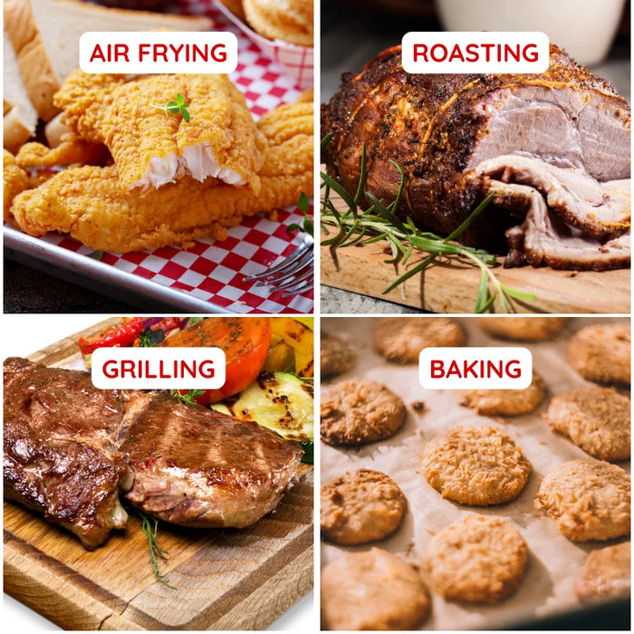 Freidora de aire Comfy Nest 8 L 1700W - con ventana