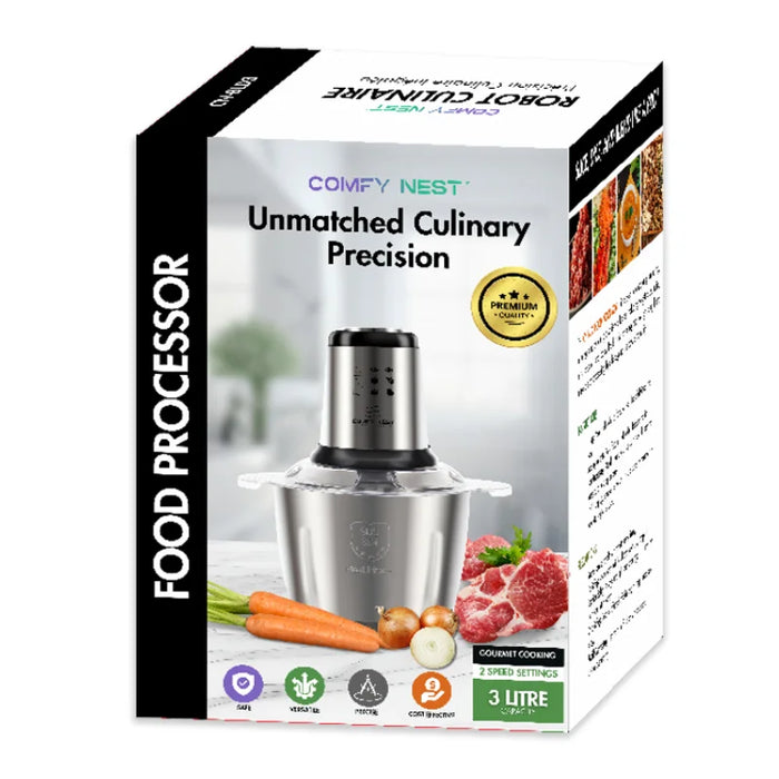 Procesador de alimentos Comfy Nest 3 L 1000W