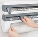 Soporte de rollo de cocina montado en la pared, film transparente y papel de aluminio | BronKitchen© - Bronmart