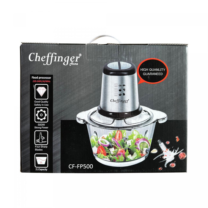 Chefinger CF-FP500 : Robot Culinaire 2L - 500W