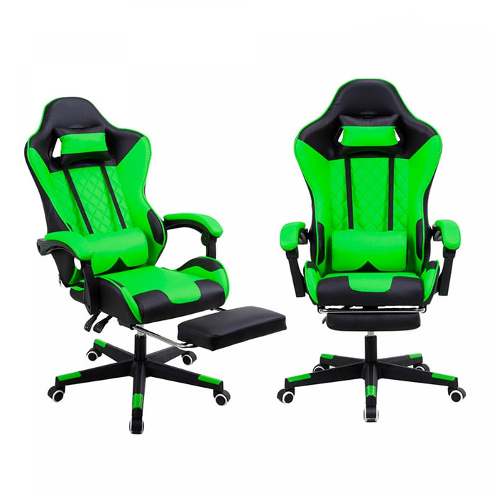 Chaise ergonomique pour le jeu, ou bureau, vert | Brongamer ©